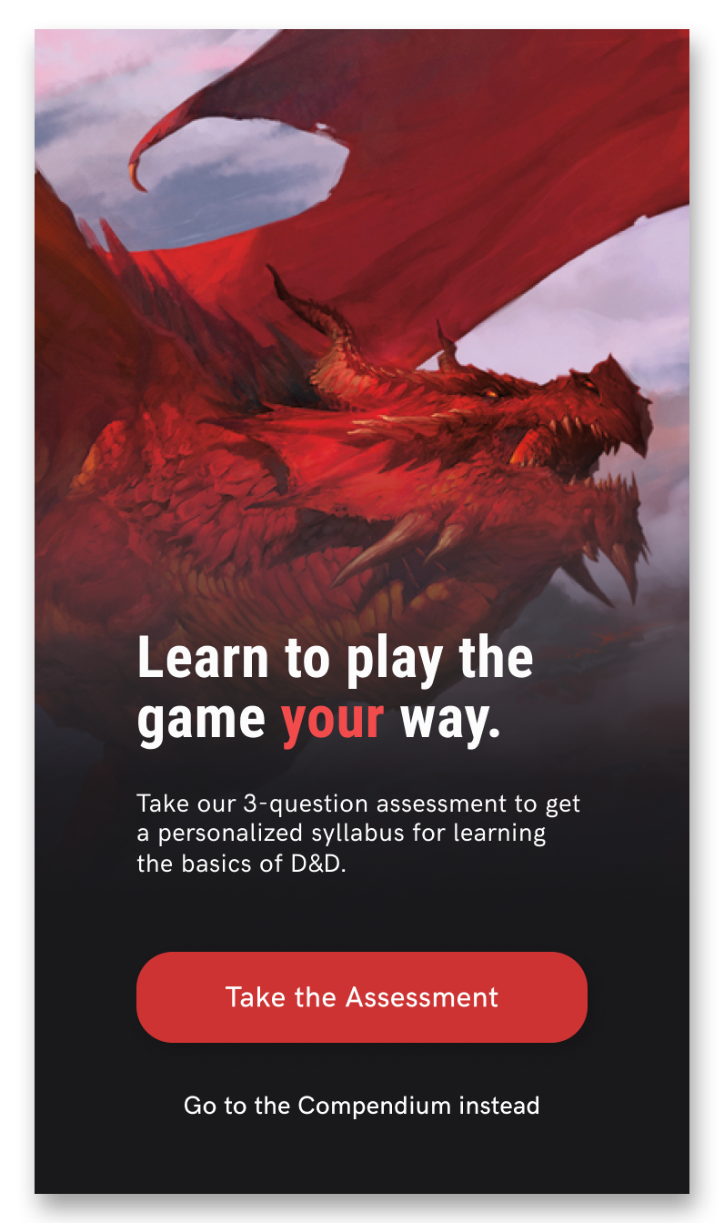 Dungeons&Dragons Prototype Screens